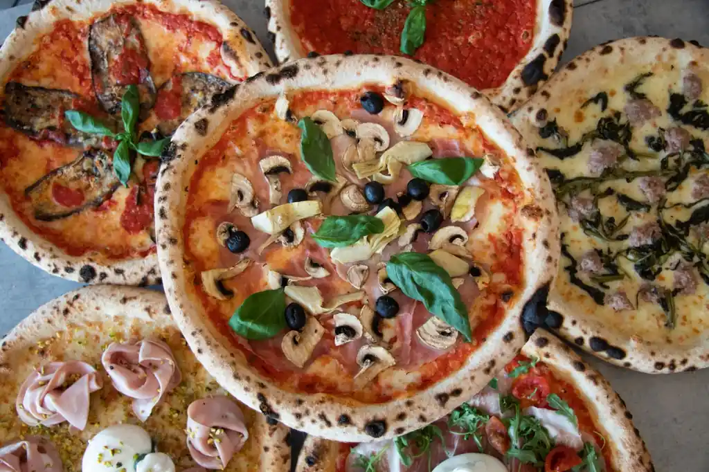 Gourmet Pizza Close-up