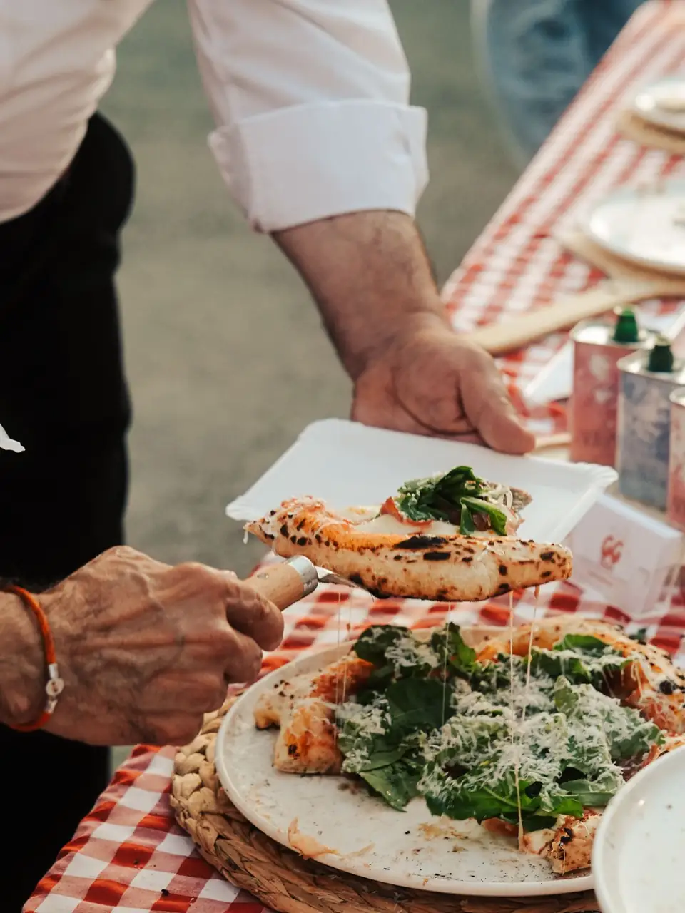 Outdoor catering service